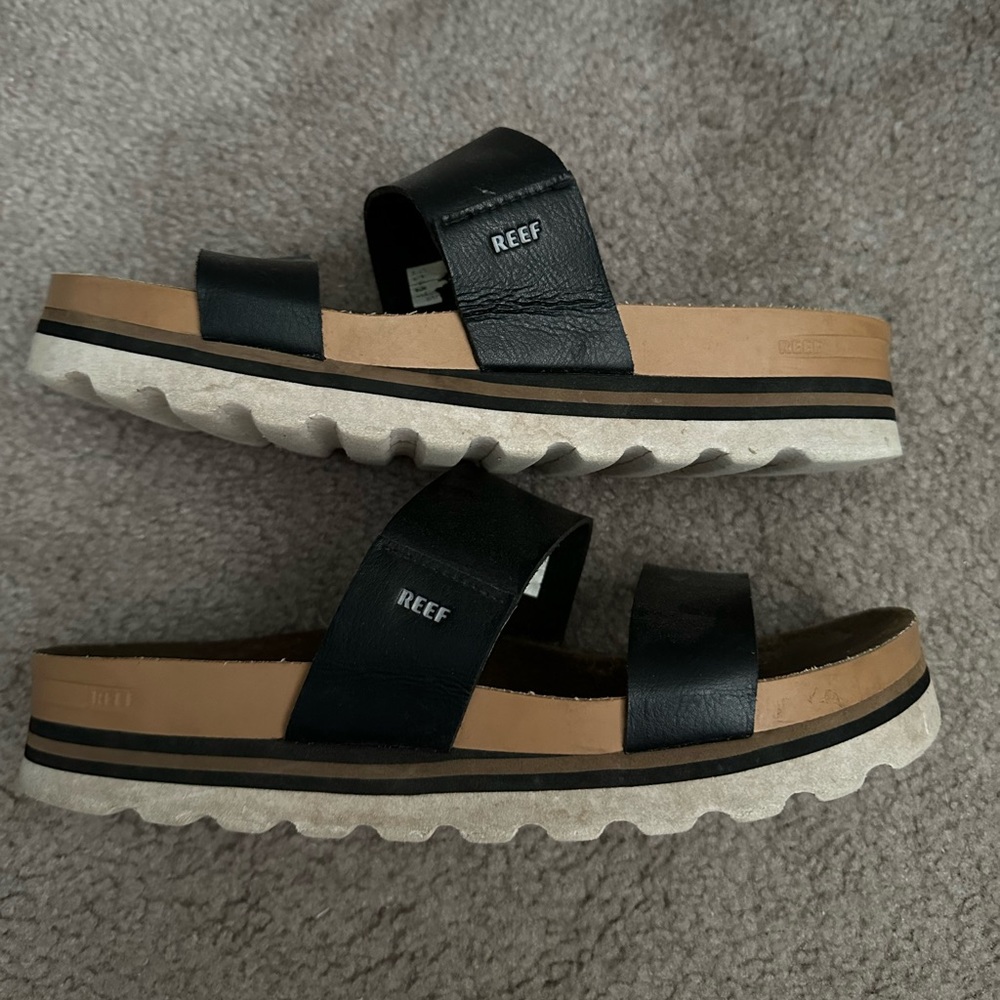 REEF CUSHION VISTA HI PLATFORM SANDALS